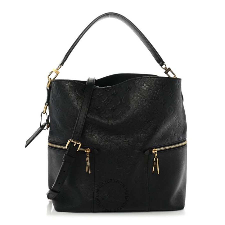 Túi Xách Đeo Chéo Louis Vuitton Empreinte Melie Black NSBD773