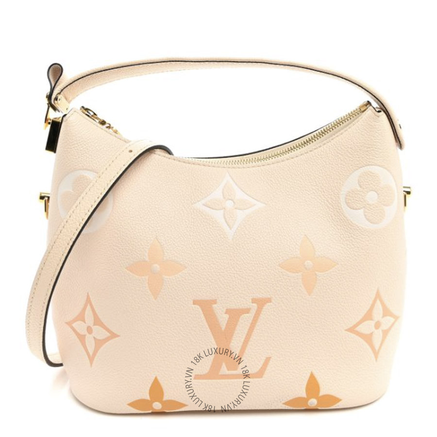Túi Xách Đeo Chéo Louis Vuitton Empreinte Monogram Giant Cream Saffron NSBD045