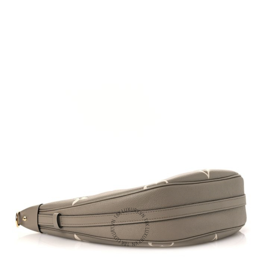 Túi Xách Đeo Chéo Louis Vuitton Empreinte Monogram Giant Loop Hobo Dove Gray Cream NSBD724 21 Túi Xách Đeo Chéo Louis Vuitton Empreinte Monogram Giant Loop Hobo Dove Gray Cream NSBD724