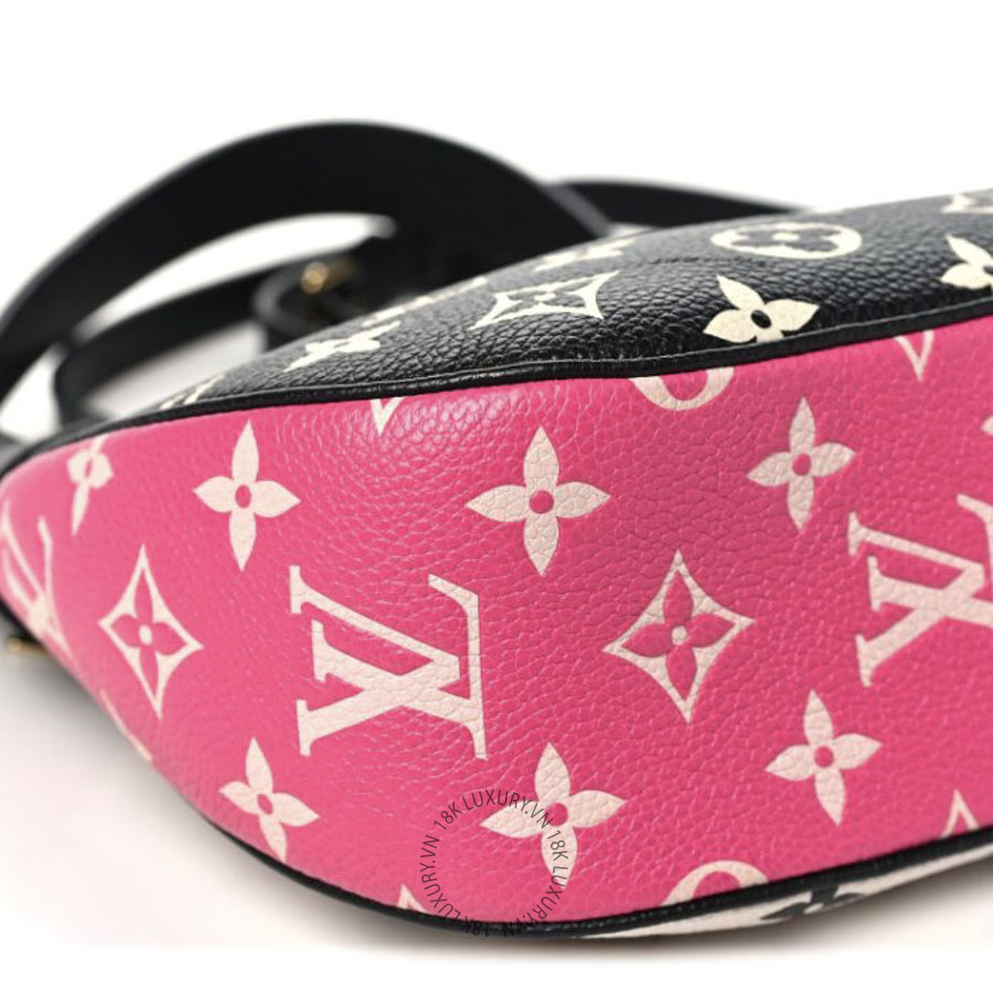 Túi Xách Đeo Chéo Louis Vuitton Empreinte Monogram Spring in the City Bagatelle NM Black White Pink NSBD013 19 Túi Xách Đeo Chéo Louis Vuitton Empreinte Monogram Spring in the City Bagatelle NM Black White Pink NSBD013