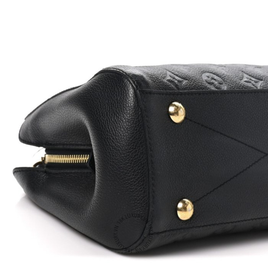 Túi Xách Đeo Chéo Louis Vuitton Empreinte Montaigne BB Black MNGR546 22 Túi Xách Đeo Chéo Louis Vuitton Empreinte Montaigne BB Black MNGR546