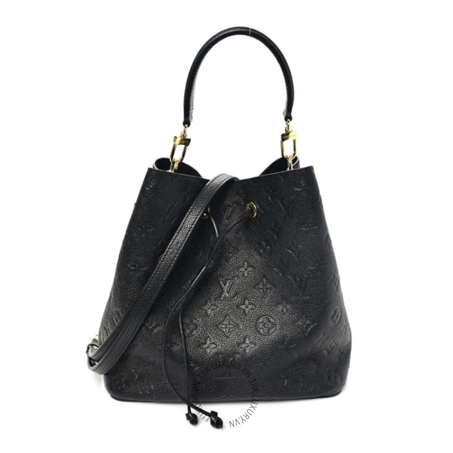 Túi Xách Đeo Chéo Louis Vuitton Empreinte Neonoe MM Black NSBD224
