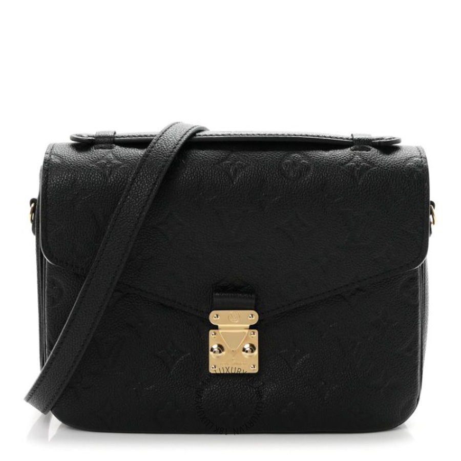 Túi Xách Đeo Chéo Louis Vuitton Empreinte Pochette Metis Black NSBD209