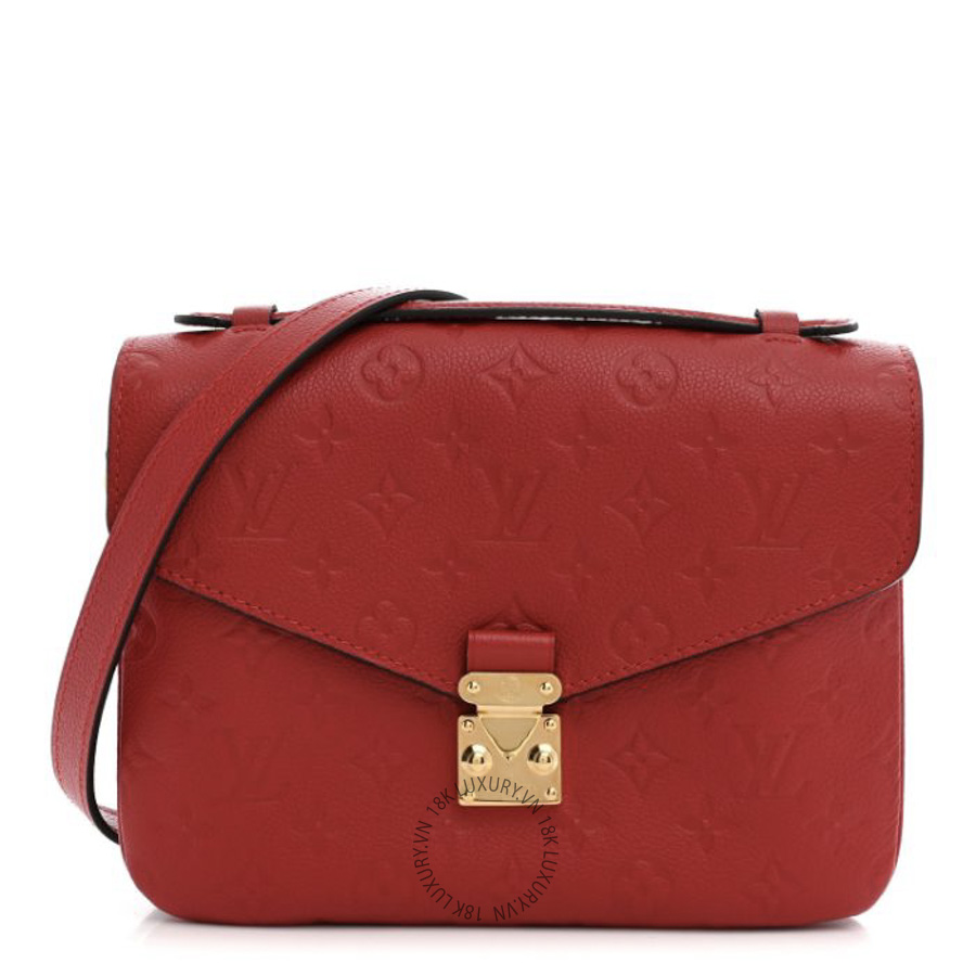 Túi Xách Đeo Chéo Louis Vuitton Empreinte Pochette Metis Cherry NSBD680