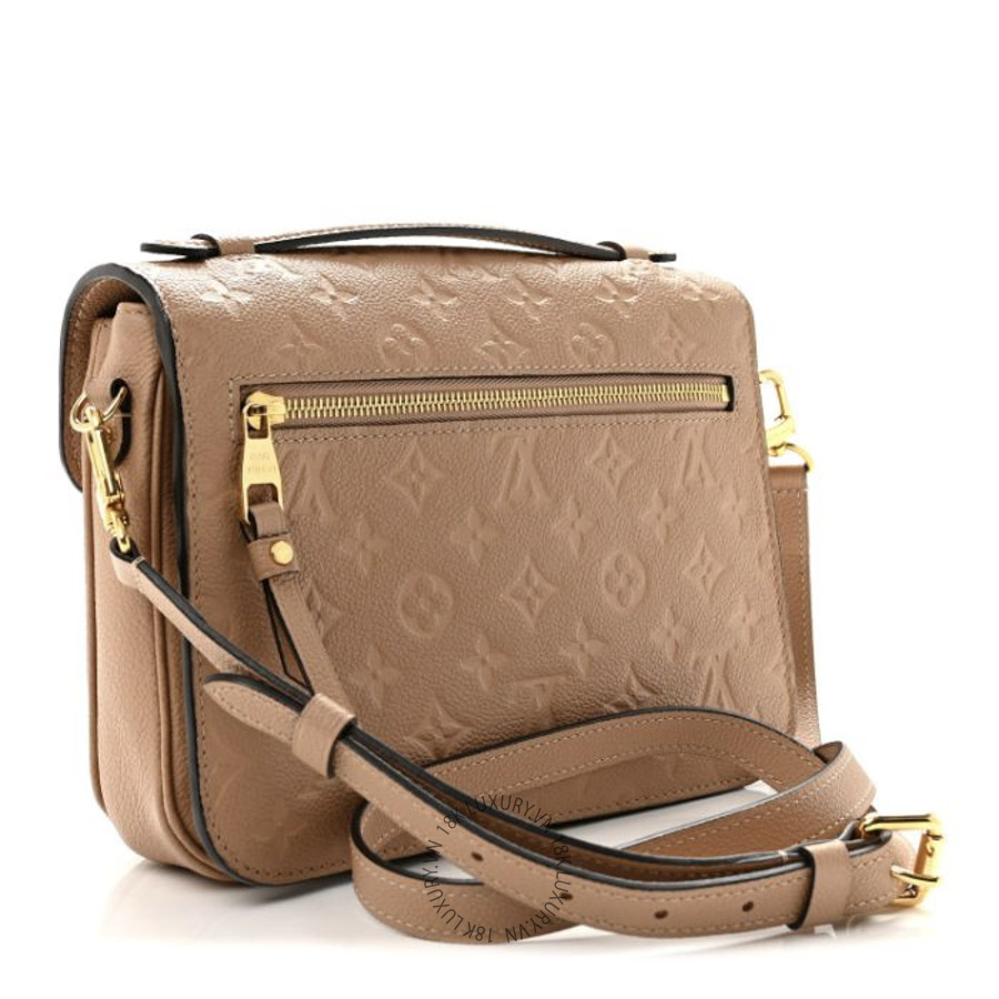 Túi Xách Đeo Chéo Louis Vuitton Empreinte Pochette Metis Dune NSBD040