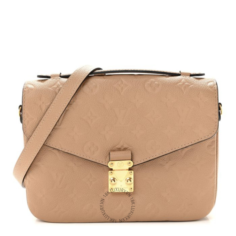 Túi Xách Đeo Chéo Louis Vuitton Empreinte Pochette Metis Dune NSBD040