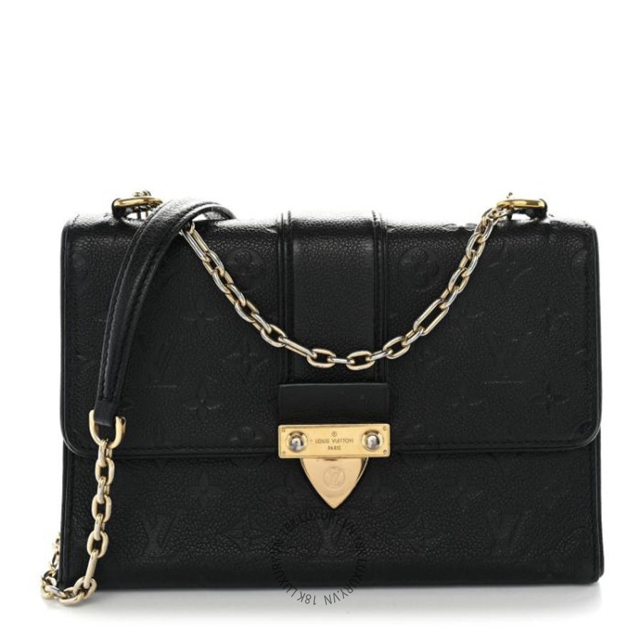 Túi Xách Đeo Chéo Louis Vuitton Empreinte Saint Sulpice PM Black NSBD237