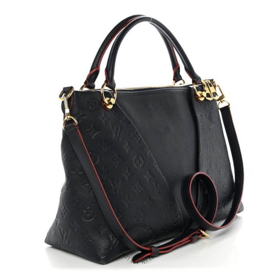 Túi Xách Đeo Chéo Louis Vuitton Empreinte V Tote MM Marine Rouge NSBD661
