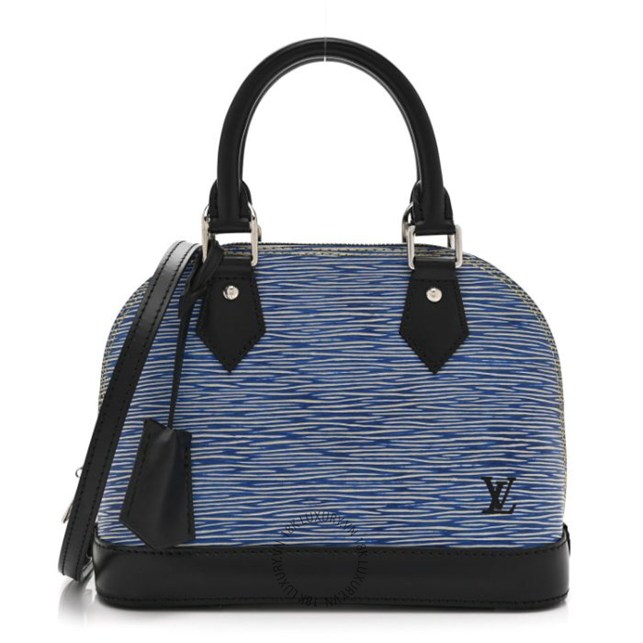 Túi Xách Đeo Chéo Louis Vuitton Epi Alma BB Denim Light NSBD390
