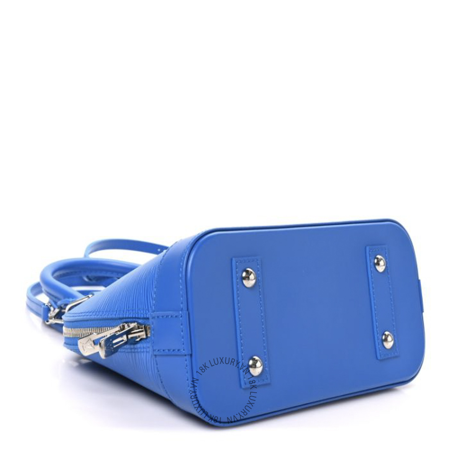 Túi Xách Đeo Chéo Louis Vuitton Epi Alma BB Ocean Blue MNGR447 18 Túi Xách Đeo Chéo Louis Vuitton Epi Alma BB Ocean Blue MNGR447
