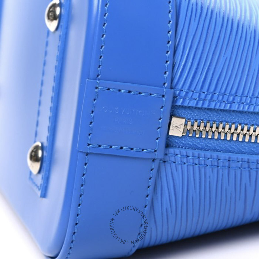 Túi Xách Đeo Chéo Louis Vuitton Epi Alma BB Ocean Blue MNGR447 20 Túi Xách Đeo Chéo Louis Vuitton Epi Alma BB Ocean Blue MNGR447