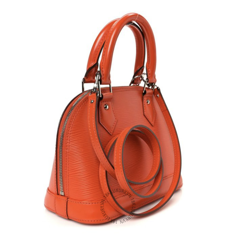Túi Xách Đeo Chéo Louis Vuitton Epi Alma BB Piment MNGR832