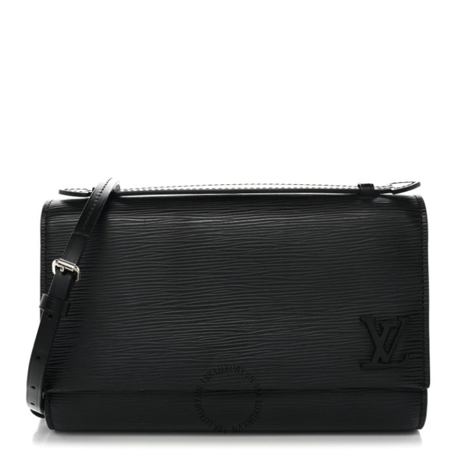 Túi Xách Đeo Chéo Louis Vuitton Epi Clery Black NSBD843