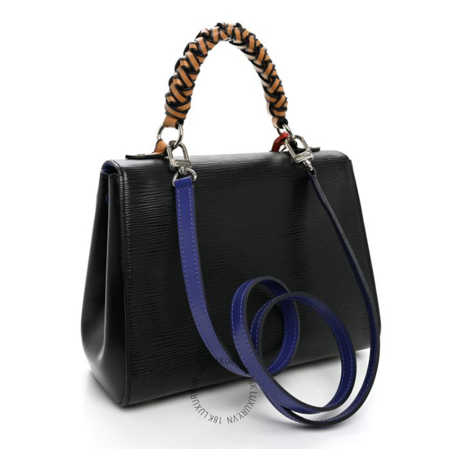Túi Xách Đeo Chéo Louis Vuitton Epi Cluny BB Black Multicolor MNGR803