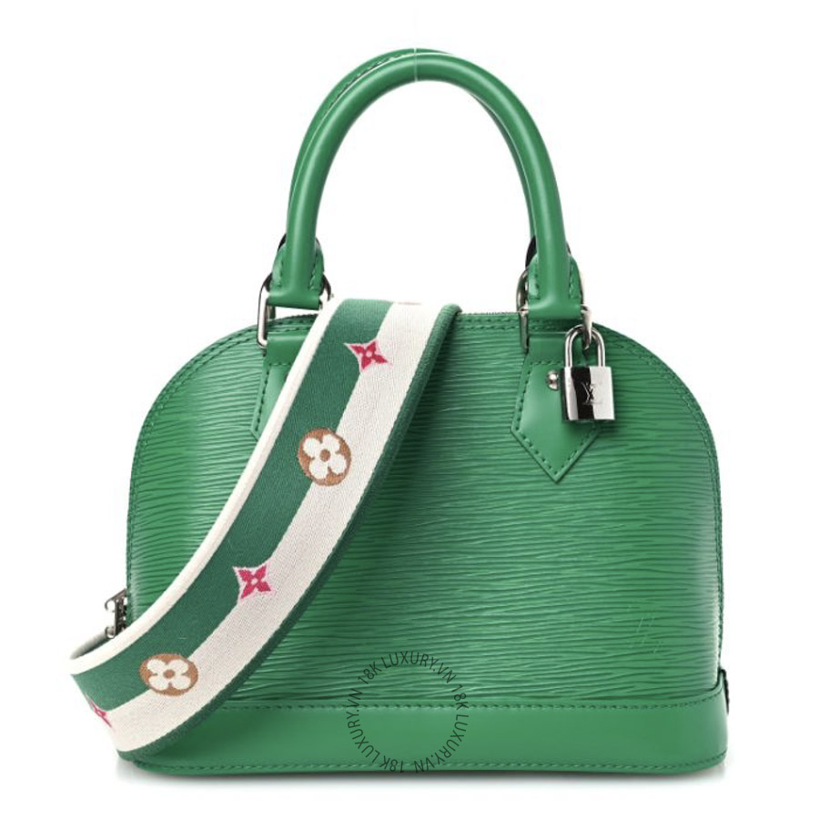 Túi Xách Đeo Chéo Louis Vuitton Epi Jacquard Alma BB Serpentine MNGR387