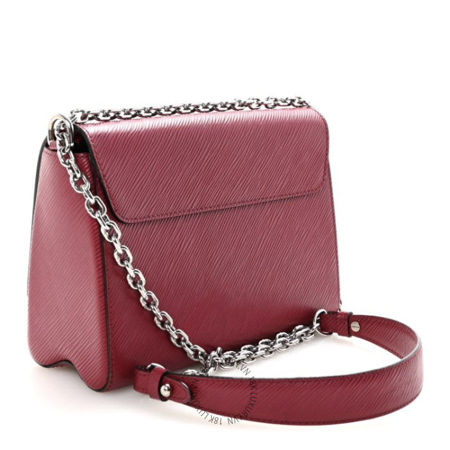 Túi Xách Đeo Chéo Louis Vuitton Epi Twist Shoulder Bag MM Fuchsia MNGR122