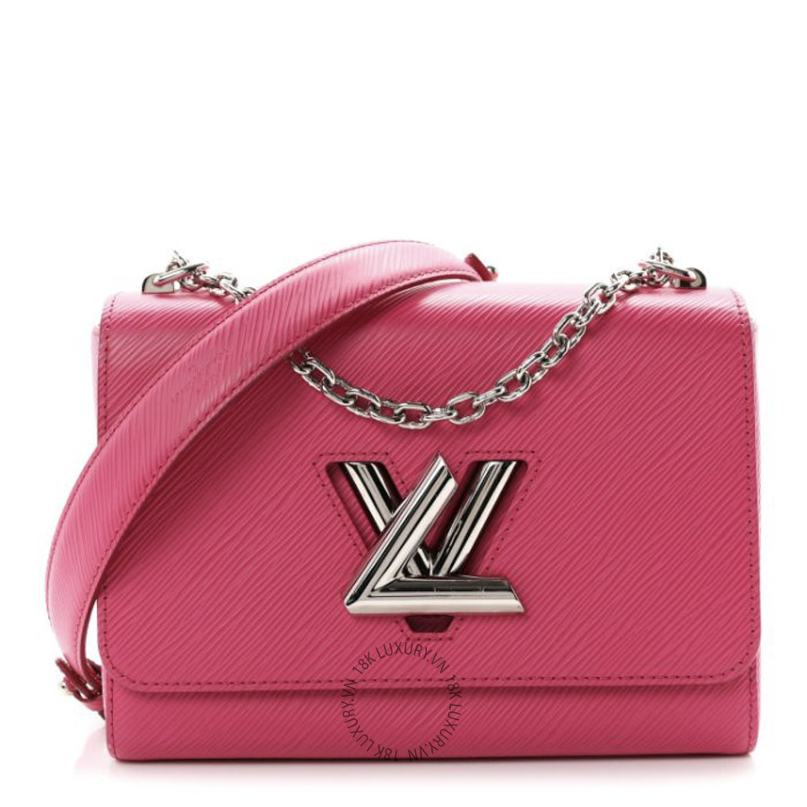 Túi Xách Đeo Chéo Louis Vuitton Epi Twist Shoulder Bag MM Hot Pink MNGR851