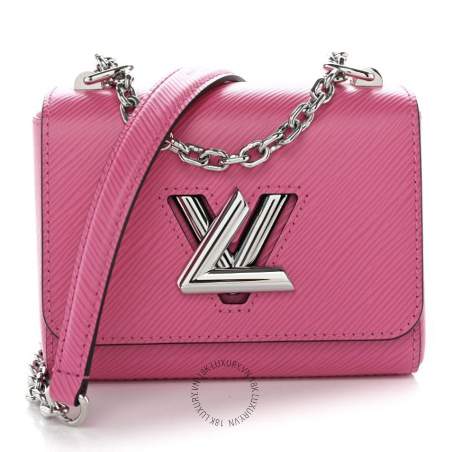 Túi Xách Đeo Chéo Louis Vuitton Epi Twist Shoulder Bag PM Hot Pink NSBD214