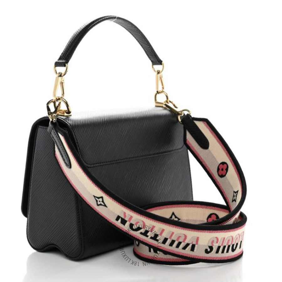 Túi Xách Đeo Chéo Louis Vuitton Epi Twist Top Handle Shoulder Bag MM Black MNGR739 18 Túi Xách Đeo Chéo Louis Vuitton Epi Twist Top Handle Shoulder Bag MM Black MNGR739