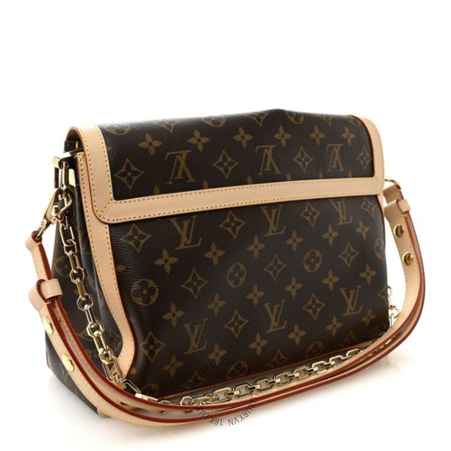 Túi Xách Đeo Chéo Louis Vuitton Monogram Dauphine Soft GM NSBD511