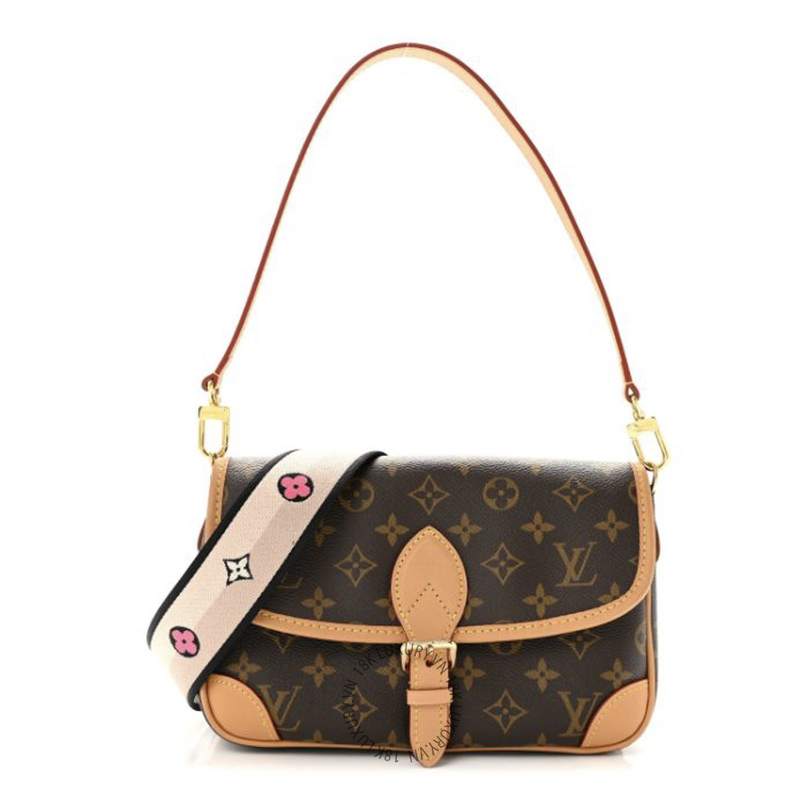 Túi Xách Đeo Chéo Louis Vuitton Monogram Diane Black NSBD104