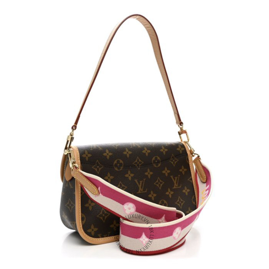 Túi Xách Đeo Chéo Louis Vuitton Monogram Diane Fuchsia NSBD546