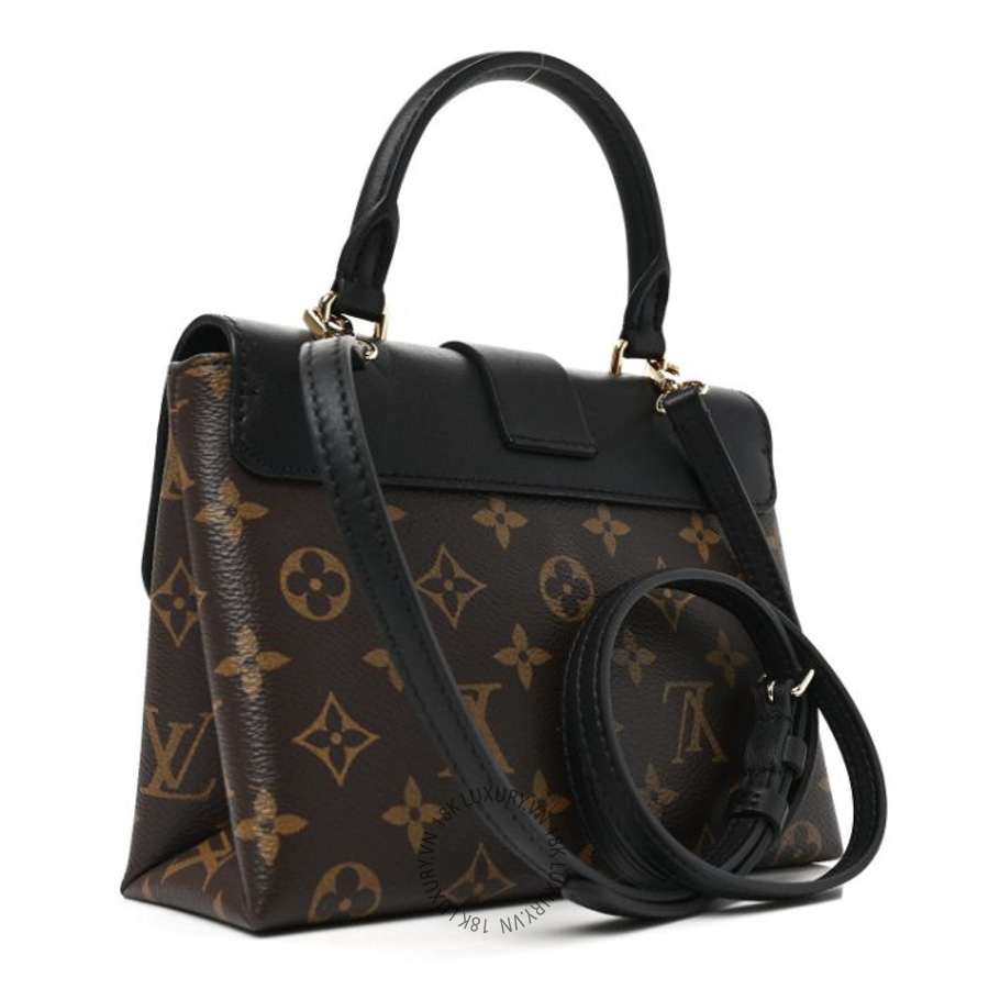Túi Xách Đeo Chéo Louis Vuitton Monogram Locky BB Black MNGR775