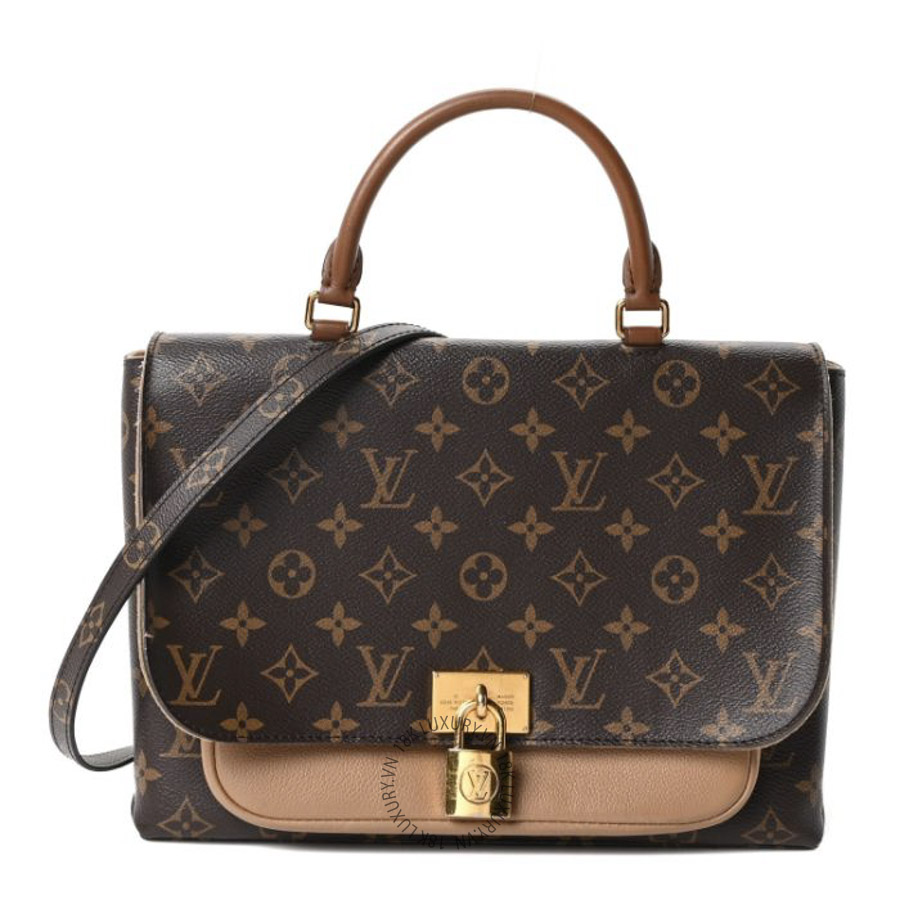 Túi Xách Đeo Chéo Louis Vuitton Monogram Marignan Sesame MNGR699