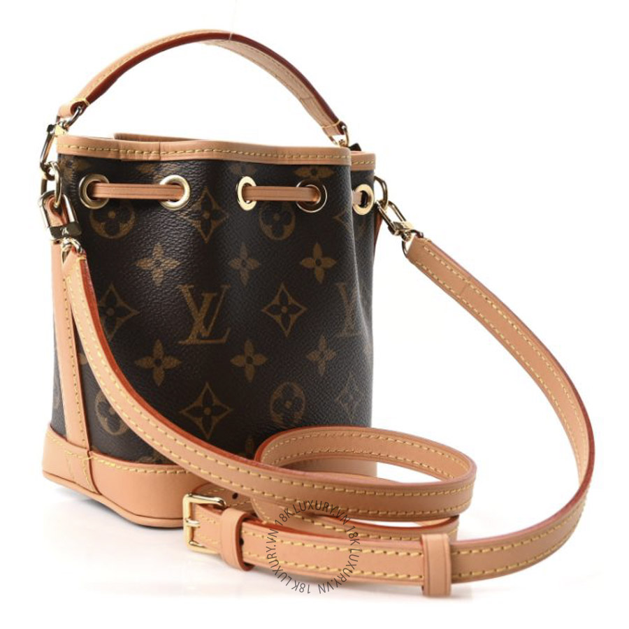 Túi Xách Đeo Chéo Louis Vuitton Monogram Nano Noe NV MNGR680