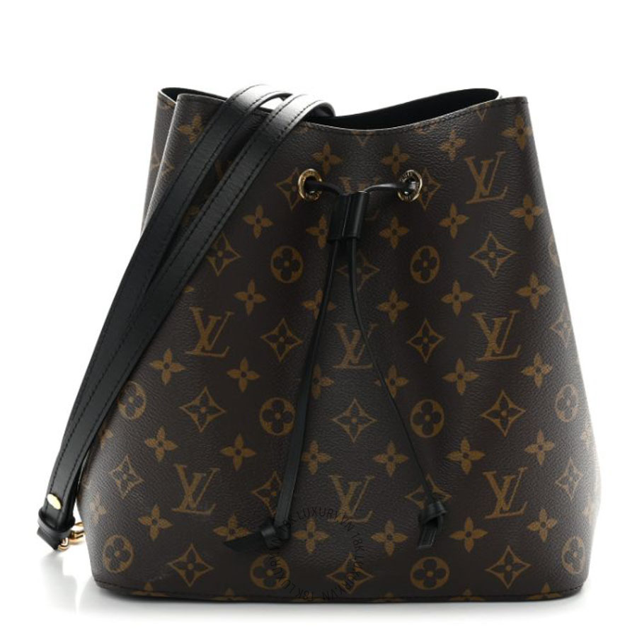 Túi xách đeo chéo Louis Vuitton Monogram Neonoe MM Black FPNG1447