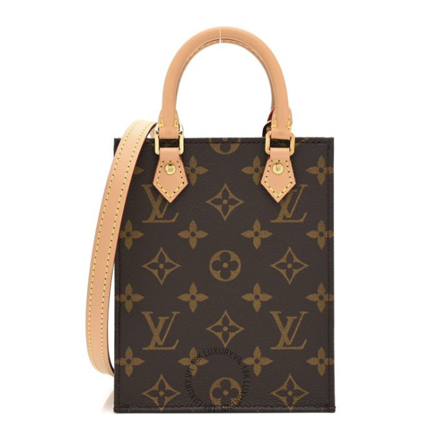 Túi Xách Đeo Chéo Louis Vuitton Monogram Petit Sac Plat NSBD084