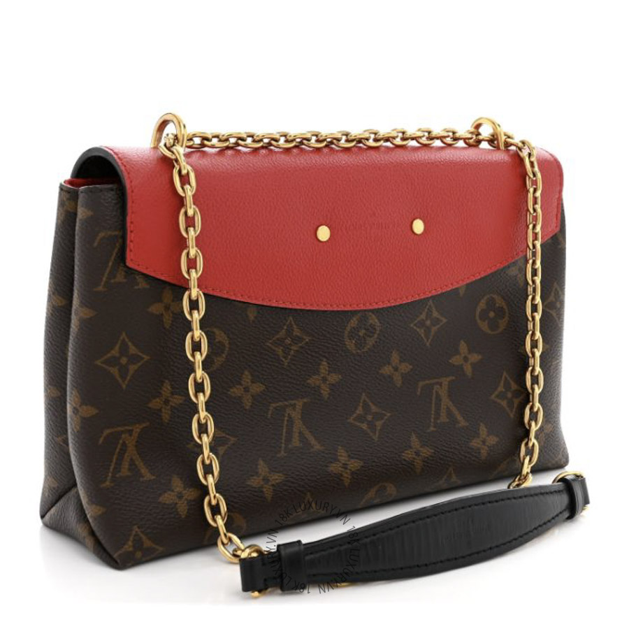 Túi Xách Đeo Chéo Louis Vuitton Monogram Saint Placide Cherry NSBD780
