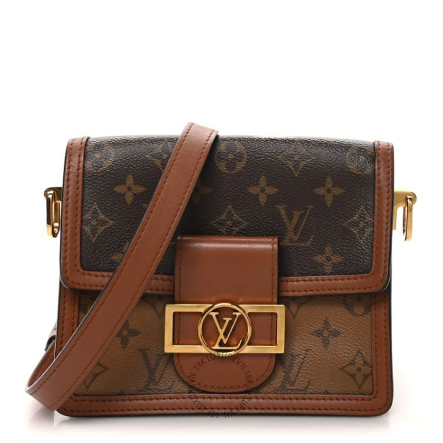 Túi xách đeo chéo Louis Vuitton Reverse Monogram Dauphine Mini FPNG485