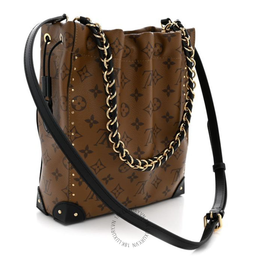 Túi Xách Đeo Chéo Louis Vuitton Reverse Monogram Noe Trunk PM QWE1854