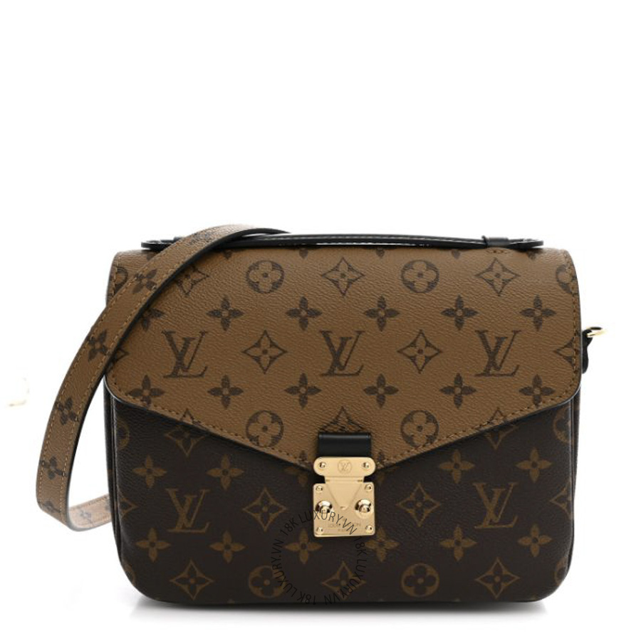 Túi Xách Đeo Chéo Louis Vuitton Reverse Monogram Pochette Metis NSBD871