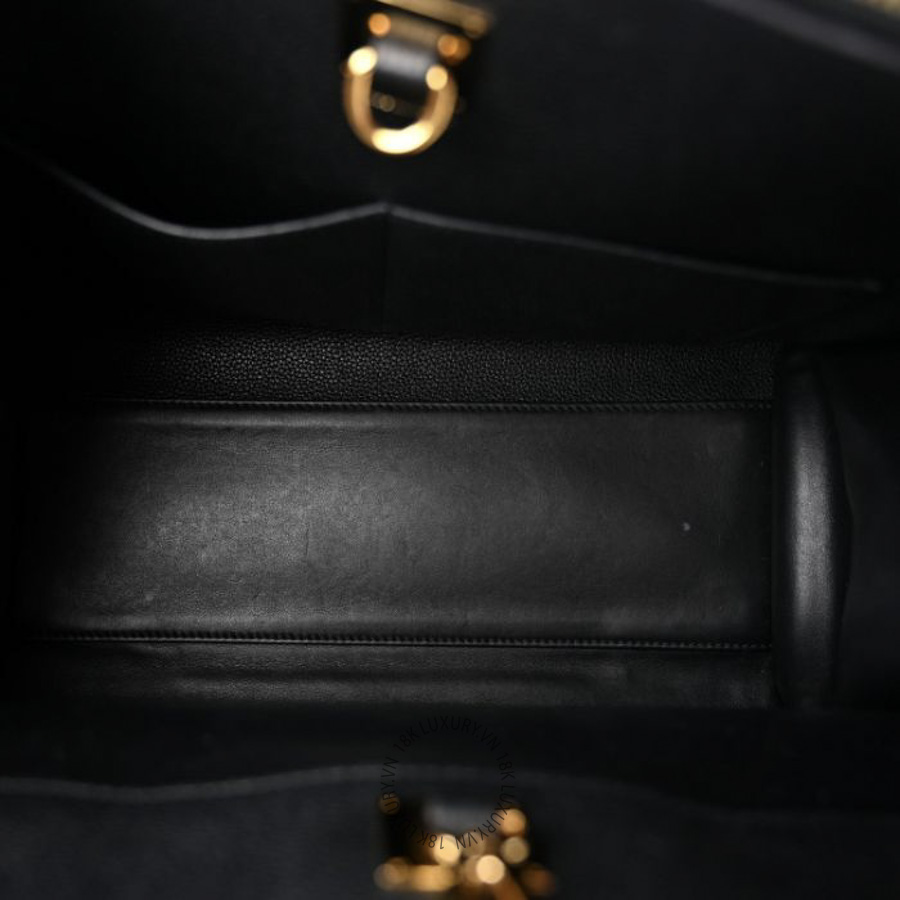 Túi Xách Đeo Chéo Louis Vuitton Taurillon City Steamer MM Black NSBD687 19 Túi Xách Đeo Chéo Louis Vuitton Taurillon City Steamer MM Black NSBD687