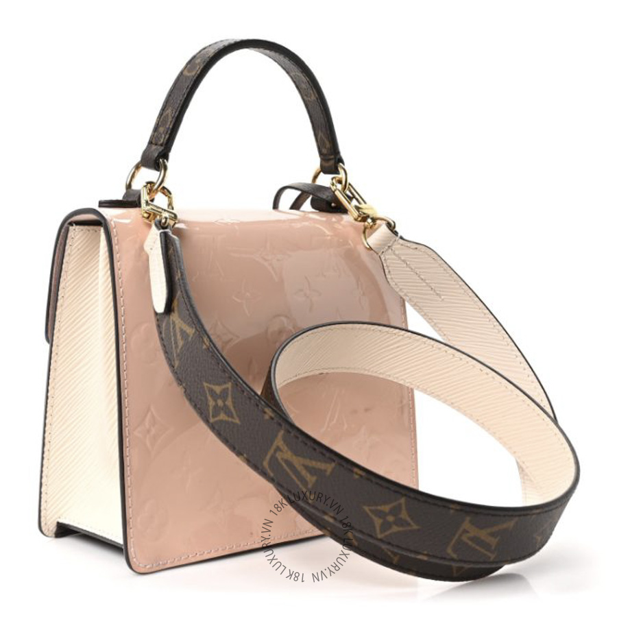 Túi Xách Đeo Chéo Louis Vuitton Vernis Epi Monogram Spring Street Rose Ballerine NSBD859
