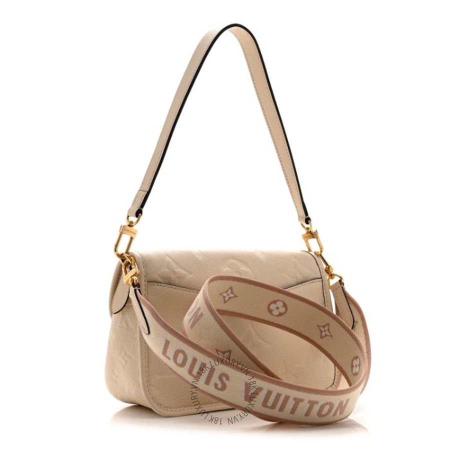 Túi xách đeo chéo LV Empreinte Monogram Giant Diane Cream FPNG1479