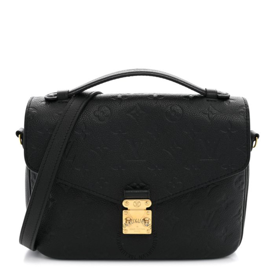 Túi xách đeo chéo LV Empreinte Pochette Metis Black FPNG1469
