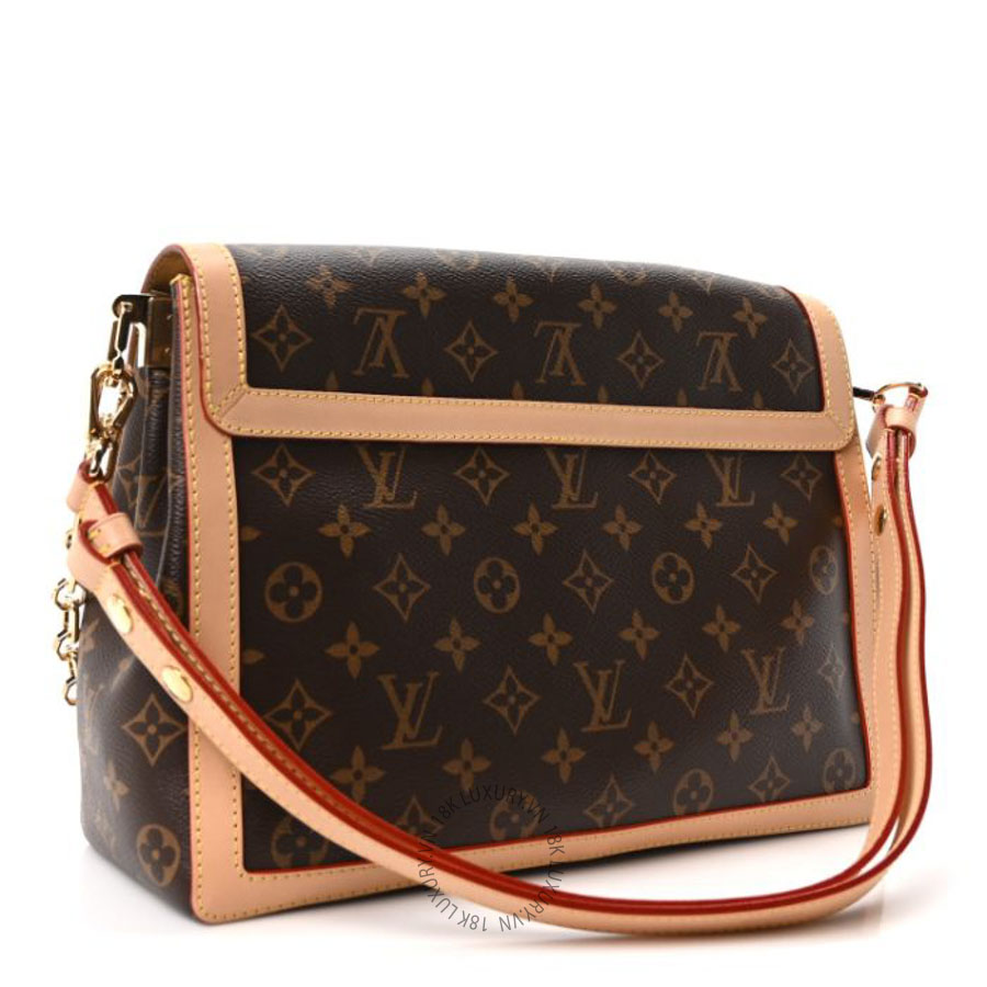 Túi xách đeo chéo LV Monogram Dauphine Soft GM QWE1135