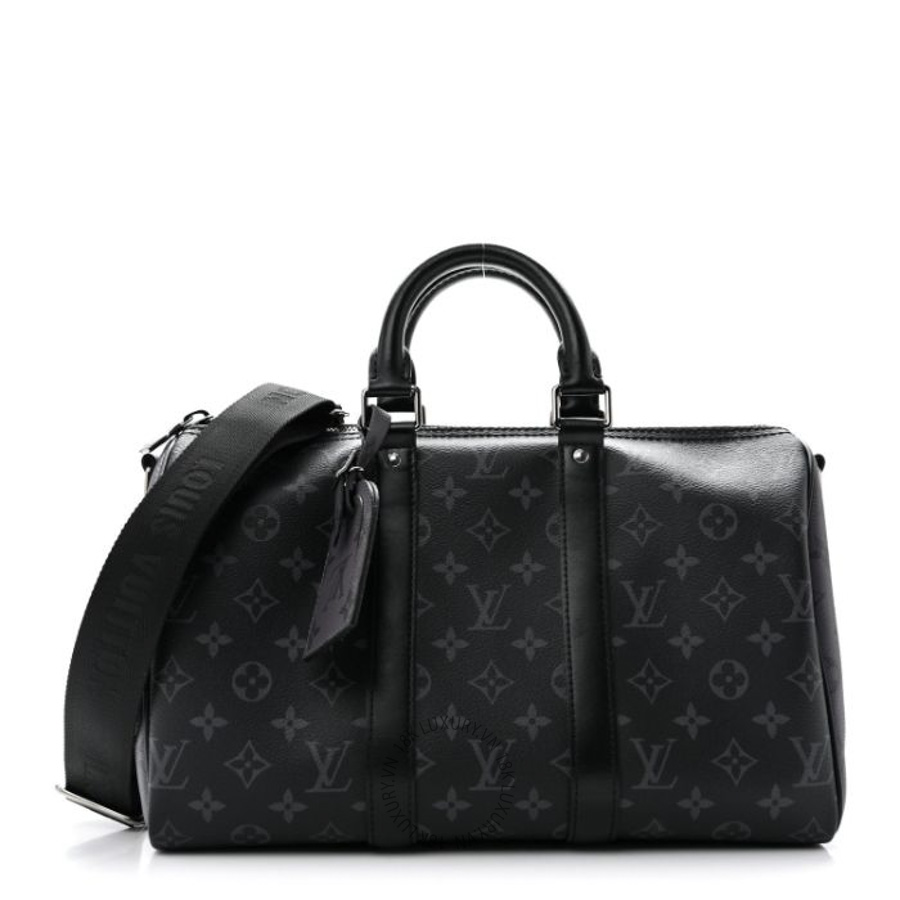 Túi xách đeo chéo LV Monogram Eclipse Reverse Keepall Bandouliere 35 FPNG1548