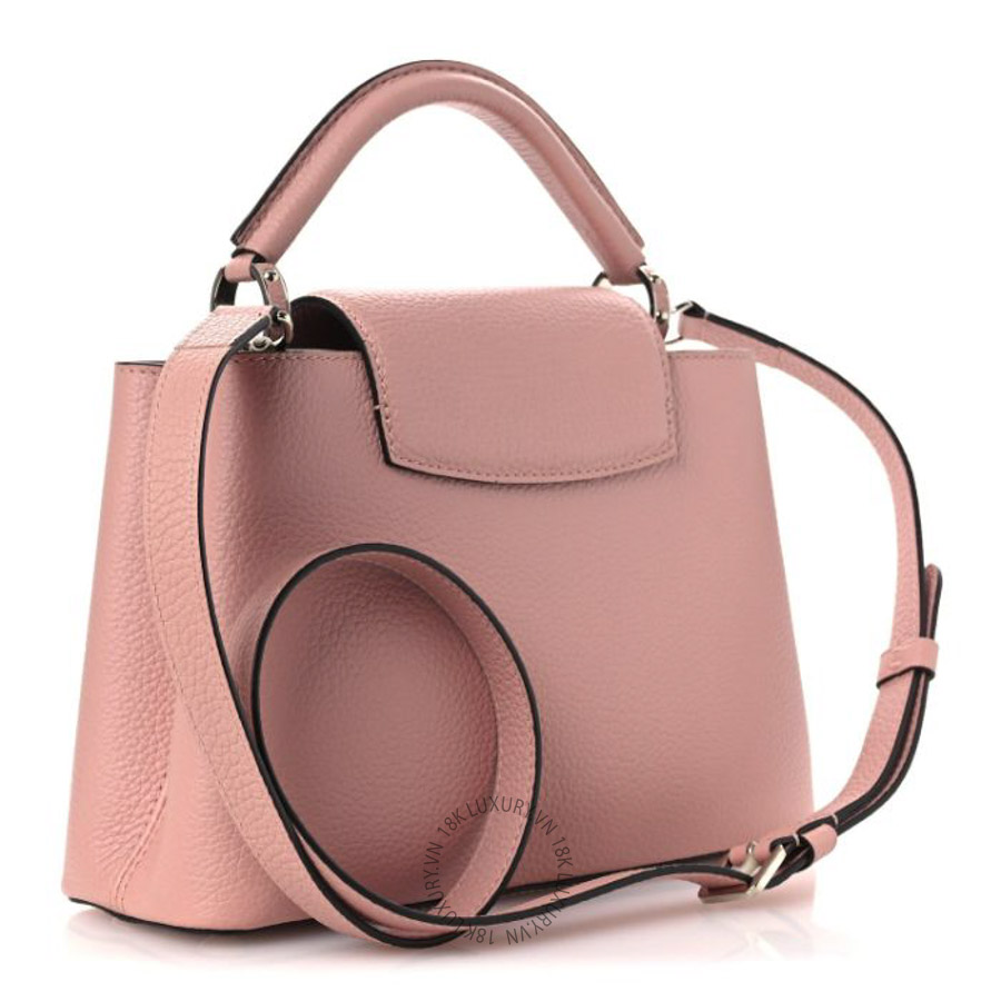Túi Xách Đeo Chéo LV Taurillon Capucines BB Magnolia QWE1601