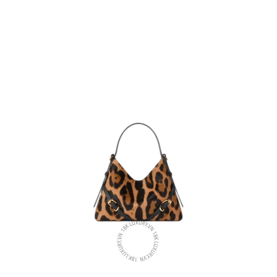 Túi Xách Đeo Chéo Mini Givenchy Nano Voyou bag in pony effect leather with leopard pattern BB60PTB2B1-007 GHJ034