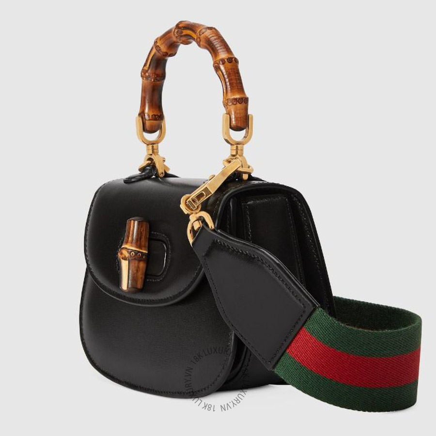 Túi Xách Đeo Chéo Mini Gucci Bamboo 1947 bag 686864 10ODT 1060 GFD352
