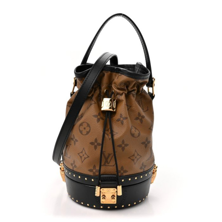 Túi Xách Đeo Chéo Mini LV Reverse Monogram Petit Noe Trunk QWE1283