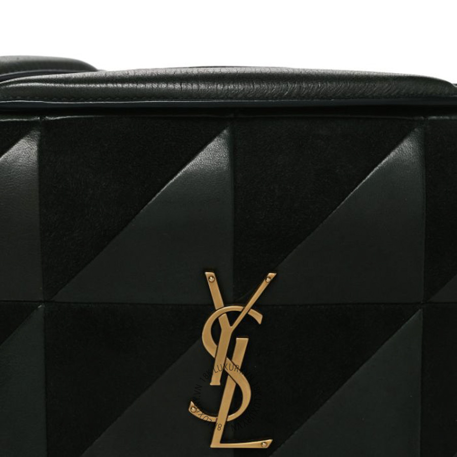Túi Xách Đeo Chéo Yves Saint Laurent Lambskin Suede Patchwork Monogram Medium Jamie Vert Fonce ZZN120 18 Túi Xách Đeo Chéo Yves Saint Laurent Lambskin Suede Patchwork Monogram Medium Jamie Vert Fonce ZZN120