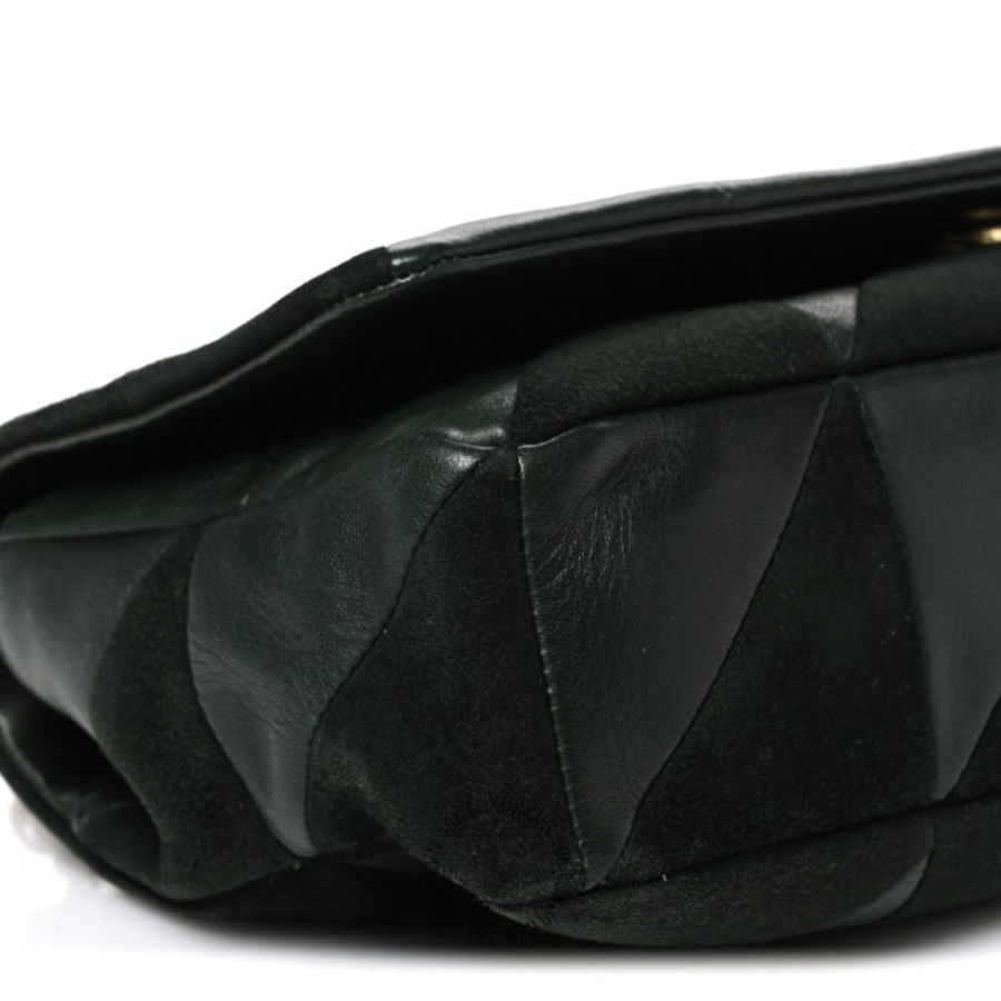 Túi Xách Đeo Chéo Yves Saint Laurent Lambskin Suede Patchwork Monogram Medium Jamie Vert Fonce ZZN120 19 Túi Xách Đeo Chéo Yves Saint Laurent Lambskin Suede Patchwork Monogram Medium Jamie Vert Fonce ZZN120