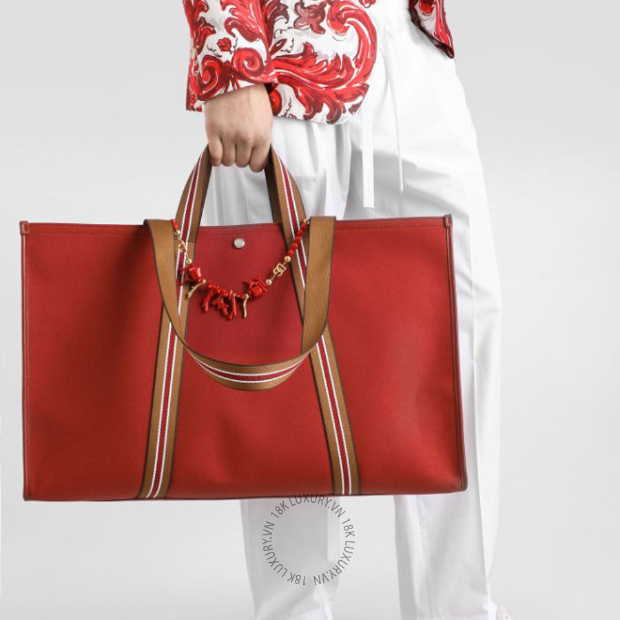 Túi xách Dolce Gabbana Canvas essenza shopping bag BM2711A08848L270 NTDL023