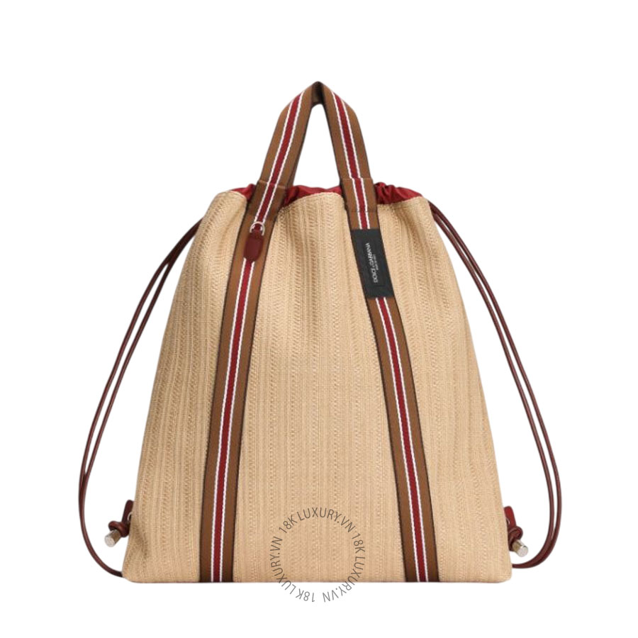 Túi xách Dolce Gabbana Essenza backpack in raffia BM2692A085980995 NTDL019