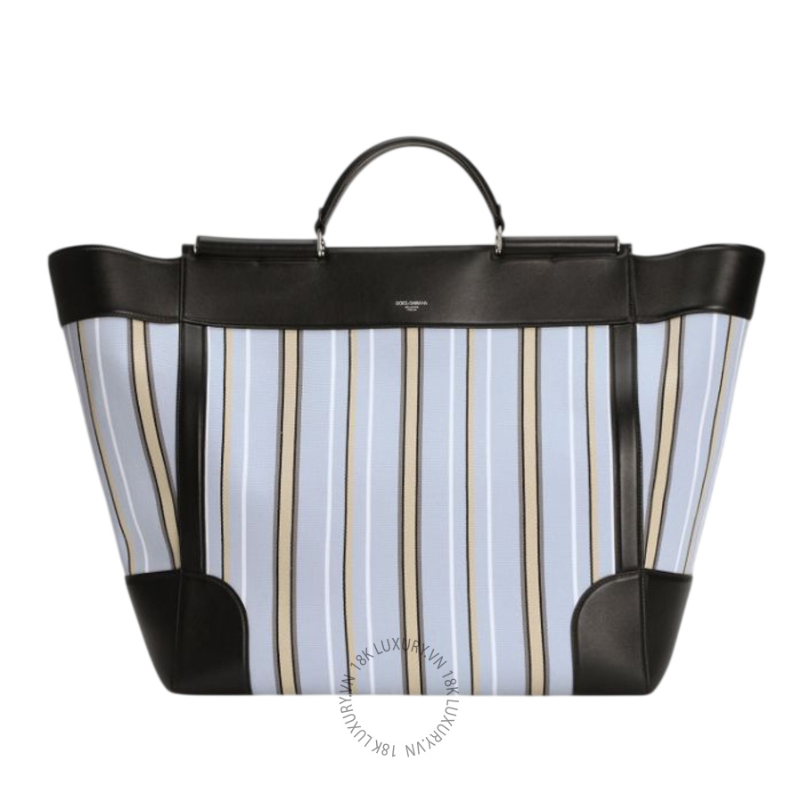 Túi xách Dolce Gabbana Sicily striped jacquard handbag BM2478B03798L879 NTDL027